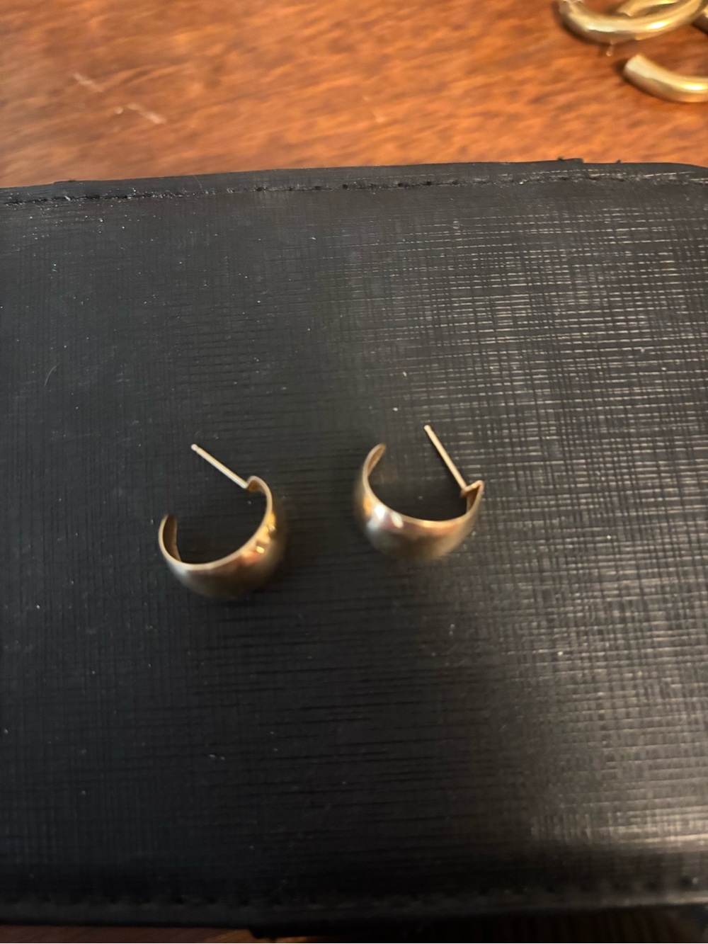 Vintage 14k Gold Hoop Earrings